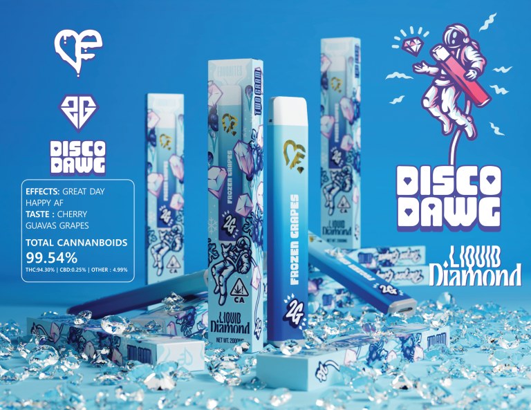 Favs Cart Disco Dawg 2G Liquid Diamond – Favs Cart