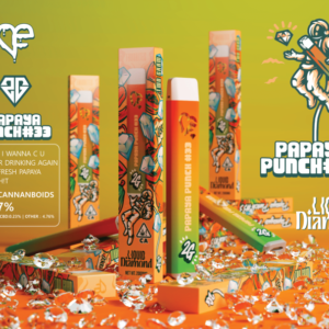 Favs Cart Papaya Punch #33 2G Liquid Diamond – Favs Cart