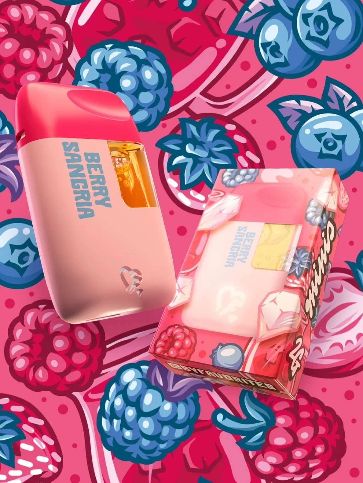 Favs Cart Berry Sangria 2G Mini (Indica) – Favs Cart