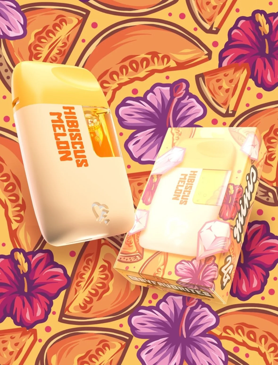 Favs Cart Hibiscus Melon 2G Mini – Favs Cart
