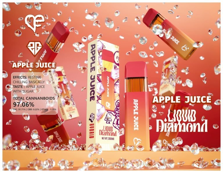 Favs Cart Apple Juice 2G Liquid Diamond – Favs Cart