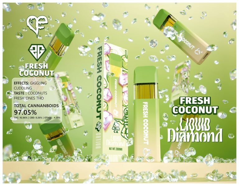 Favs Cart Fresh Coconut 2G Liquid Diamond – Favs Cart