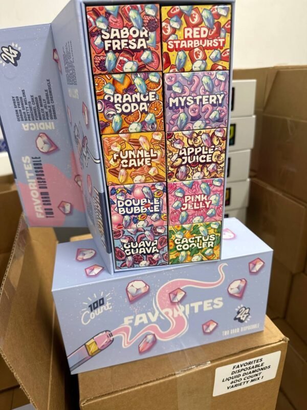 Favs Cart 3G Original Mixed Flavors Wholesale – 10 Pack – Favs Cart