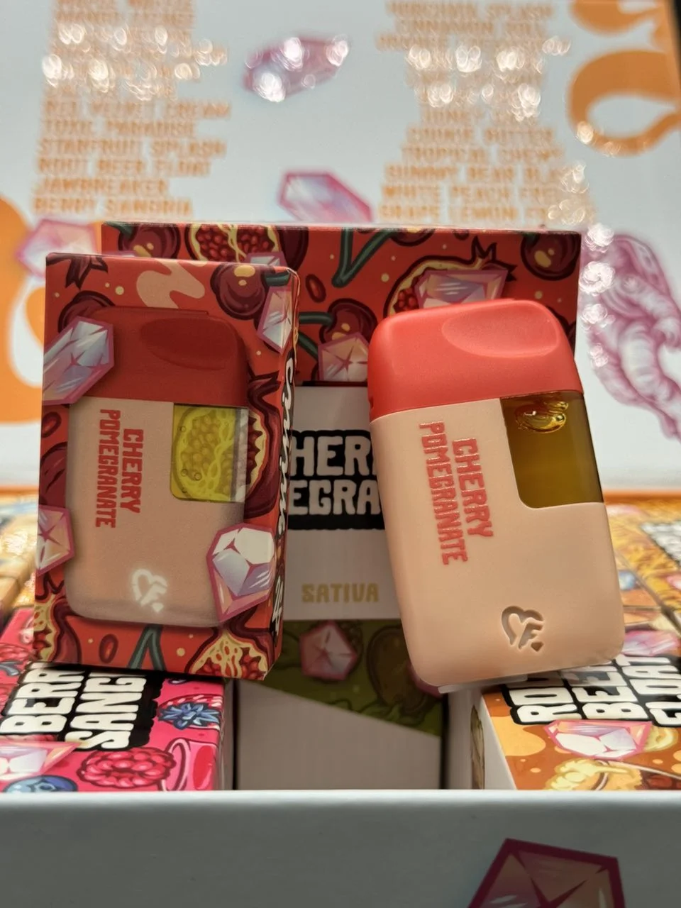 Favs Cart Cherry Pomegranate 2G Mini – Favs Cart