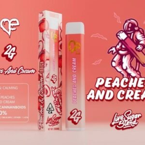 Favs Cart Peaches And Cream 2G Live Resin – Favs Cart